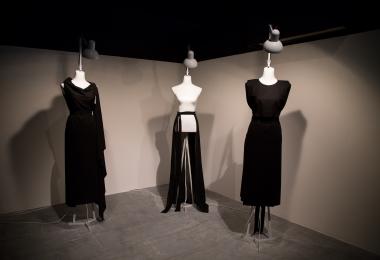 (left to right) Rectangular Dress, Skirf, T-Wrap Dress